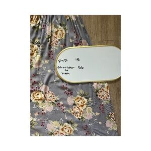 Floral double strap Boho Maxi Beach Surf slip dresd